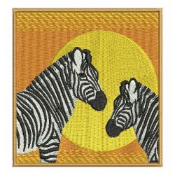 Africa Zebra 05 machine embroidery designs