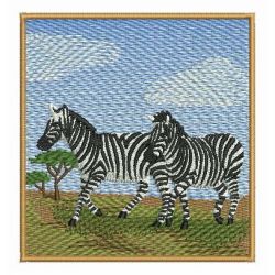 Africa Zebra 09 machine embroidery designs