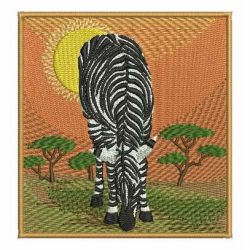 Africa Zebra 10 machine embroidery designs