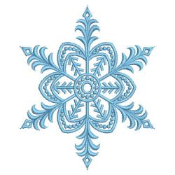 Blue Snowflake(Sm) machine embroidery designs