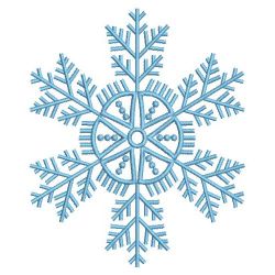 Blue Snowflake 04(Md) machine embroidery designs