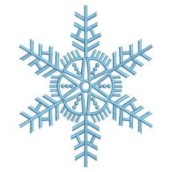 Blue Snowflake 08(Sm)