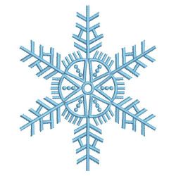 Blue Snowflake 08(Sm) machine embroidery designs