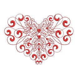 Curly Christmas Holly 10(Sm) machine embroidery designs