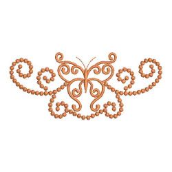 Delightful Candlewicking Butterfly 03(Sm) machine embroidery designs