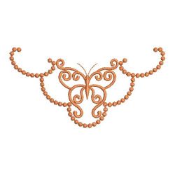 Delightful Candlewicking Butterfly 05(Md) machine embroidery designs