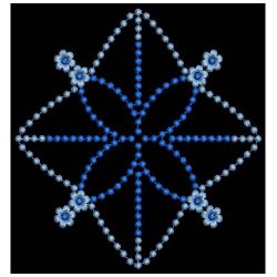 Elegant Candlewicking Quilt 6(Sm) machine embroidery designs
