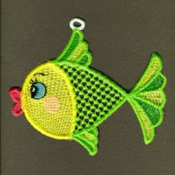 FSL Colorful Fish machine embroidery designs