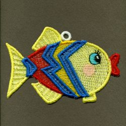 FSL Colorful Fish 04 machine embroidery designs