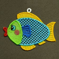 FSL Colorful Fish 05 machine embroidery designs