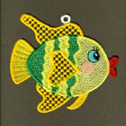 FSL Colorful Fish 08 machine embroidery designs