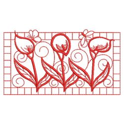 Redwork Calla Lily 04(Lg)