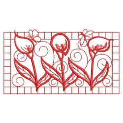 Redwork Calla Lily 04(Lg)