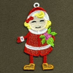 FSL Christmas Girls 2 02 machine embroidery designs