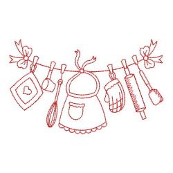 Redwork Clothesline 13(Lg)