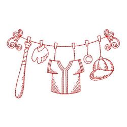 Redwork Clothesline 17(Lg)