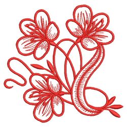 Art Nouveau Redwork 2 05(Sm) machine embroidery designs