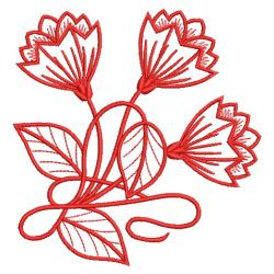 Art Nouveau Redwork 2 06(Lg) machine embroidery designs