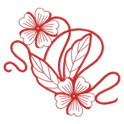 Art Nouveau Redwork 2 08(Lg) machine embroidery designs