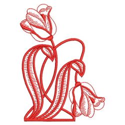 Art Nouveau Redwork 2 09(Lg) machine embroidery designs