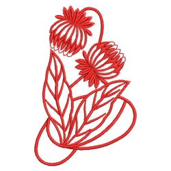 Art Nouveau Redwork 2 10(Lg) machine embroidery designs