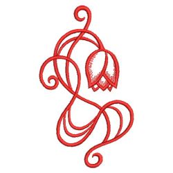 Art Nouveau Redwork 4 01(Lg) machine embroidery designs