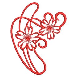 Art Nouveau Redwork 4 02(Lg) machine embroidery designs