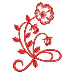 Art Nouveau Redwork 4 09(Lg) machine embroidery designs