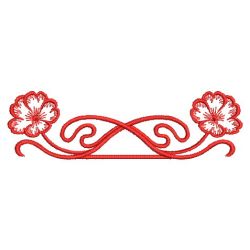 Art Nouveau Redwork 5 04(Sm) machine embroidery designs