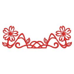 Art Nouveau Redwork 5 05(Lg)