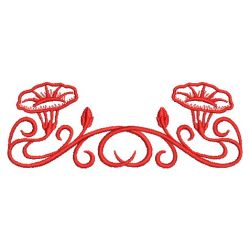 Art Nouveau Redwork 5 07(Lg)