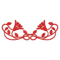 Art Nouveau Redwork 5 08(Lg)
