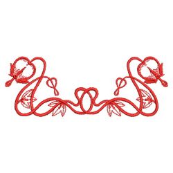 Art Nouveau Redwork 5 09(Lg)