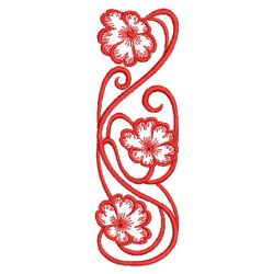 Art Nouveau Redwork 6 03(Sm)