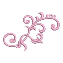 Redwork Curly Deco 1 01 machine embroidery designs