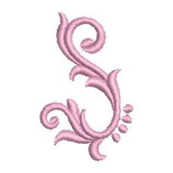 Redwork Curly Deco 1 04 machine embroidery designs