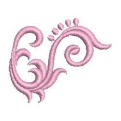 Redwork Curly Deco 1 08 machine embroidery designs