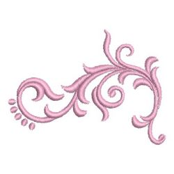 Redwork Curly Deco 1 11 machine embroidery designs