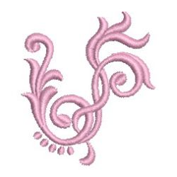 Redwork Curly Deco 1 12 machine embroidery designs