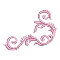 Redwork Curly Deco 1 13 machine embroidery designs
