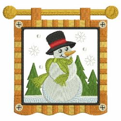Christmas Wall Hanging 03 machine embroidery designs