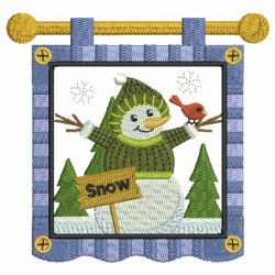 Christmas Wall Hanging 04 machine embroidery designs