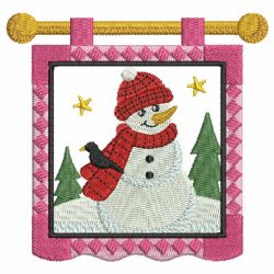 Christmas Wall Hanging 05 machine embroidery designs