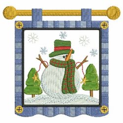 Christmas Wall Hanging 08 machine embroidery designs