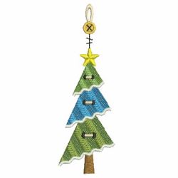 Patchwork Christmas Hanger 06 machine embroidery designs