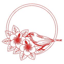 Redwork Birds 2 06(Sm) machine embroidery designs