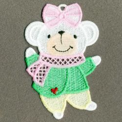 FSL White Bear 03 machine embroidery designs
