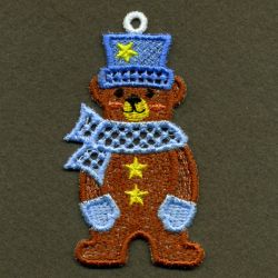FSL Country Bear 08 machine embroidery designs