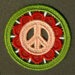 FSL Peace machine embroidery designs