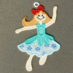 FSL Cute Girl 10 machine embroidery designs